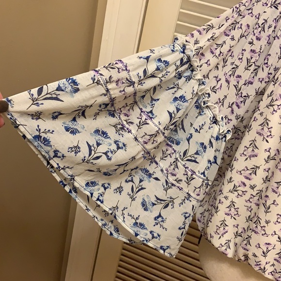 161. Free People Rose Valley Top in Ivory Combo - Picture 8 of 16